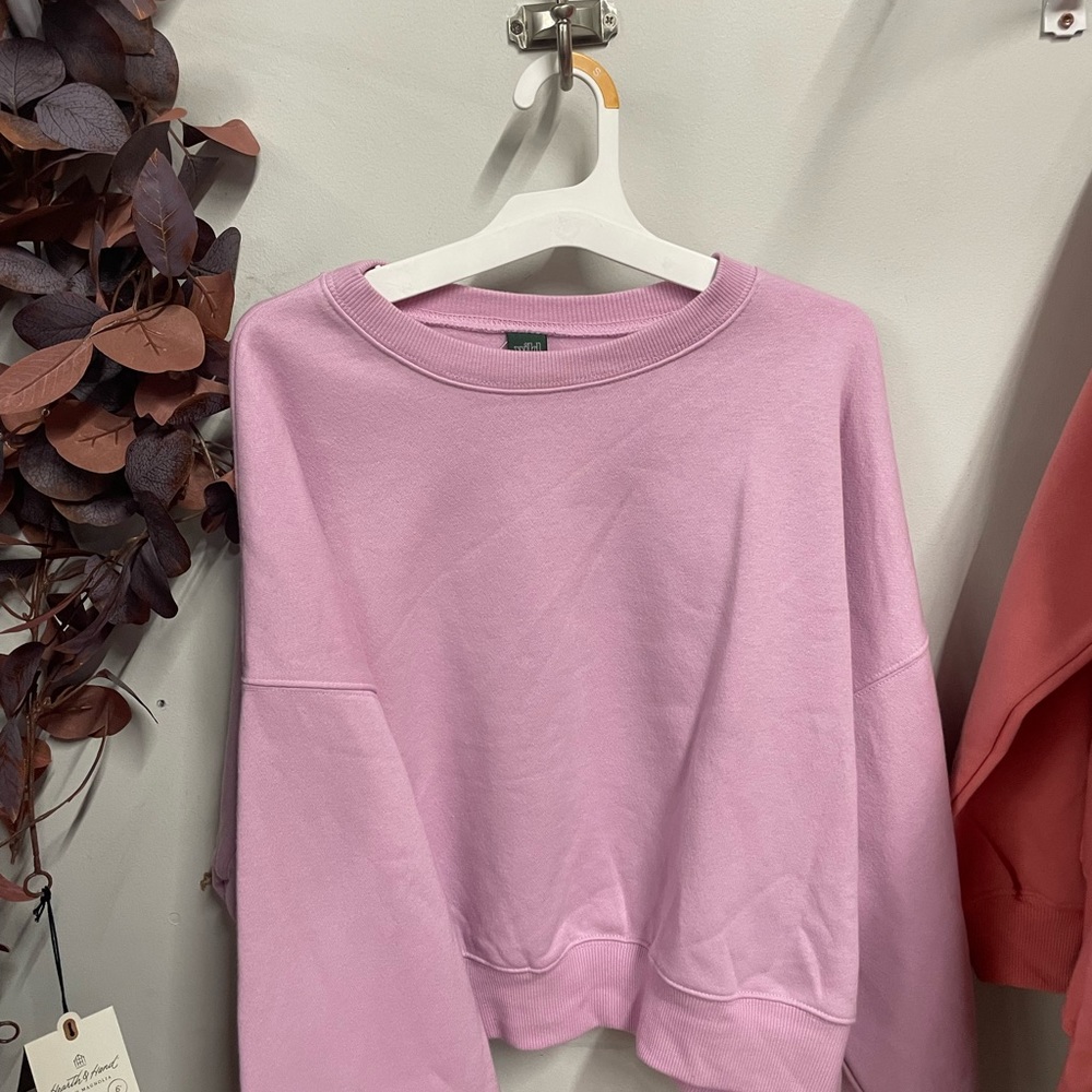 purple crop top (BRAND NEW W/ TAGS)